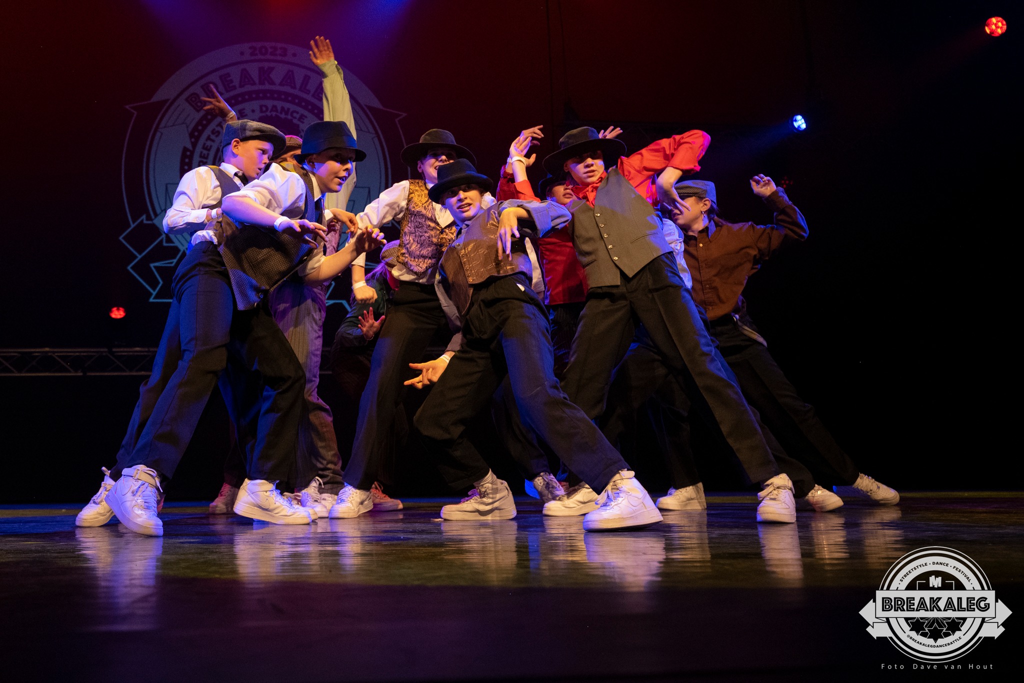 The Runnaz met een gezamenlijke choreografie tijdens Break a Leg
